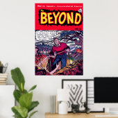 恐ろしい恐怖の漫画から手の届かないところに ポスター (ホームオフィス)