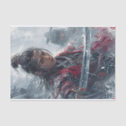 恐ろしい戦士 薄葉紙 (正面)