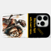 恐ろしい戦士 Case-Mate iPhoneケース (裏面 (横))