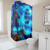 恐ろしい海賊 シャワーカーテン (インサイチュ)