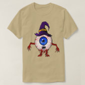 恐ろしい眼科用衣服ハロウィーン検眼用オポ Tシャツ (デザイン正面)