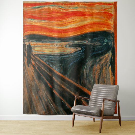 恐ろしい苦悩絵画のハロウィーンの自撮り撮り背景 タペストリー (インサイチュ)