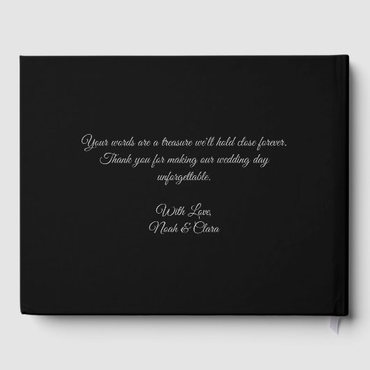 恐ろしい赤いムーディッドゴシック様式のスカルハロウィーン ゲストブック (裏面)