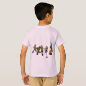 恐ろしい銃撃証言 Tシャツ (裏面フル)