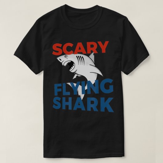 恐ろしい飛行 Tシャツ (デザイン正面)