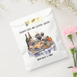 恐ろしい食べ物と食べ物ガロアのハロウィーン フェイバーバッグ