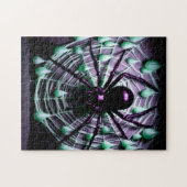 恐ろしい黒いクモ! ジグソーパズル (横)