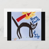 恐ろしい7月4日 ポストカード (正面/裏面)