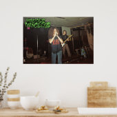 恐ろしいMangleusのライブ写真 ポスター (キッチン)