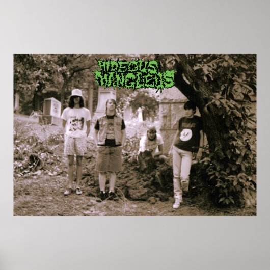 恐ろしいMangleusヴィンテージ写真'89 ポスター (正面)