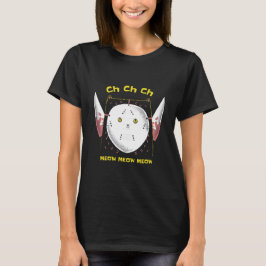 恐ろしくて可愛い猫 Tシャツ