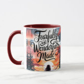 恐ろしくカスタム素晴らしいクリスチャンの女性を作った マグカップ (左)