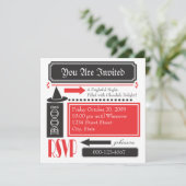 恐ろしく楽しい 招待状 (スタンド正面)