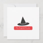 恐ろしく楽しい 招待状 (裏面)