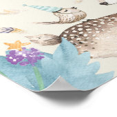 恐ろしく素晴らしくボヘミアンの鹿芸術を作った ポスター (角)