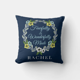 恐ろしく素晴らしく作られたフローラ クッション