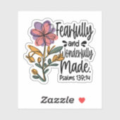 恐ろしく素晴らしく作られたフローラ シール (シート)