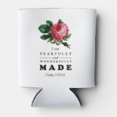 恐ろしく素晴らしく作られた聖句バラ 缶クーラー (正面)