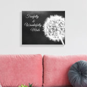 恐ろしく素晴らしく作られた聖書の詩 キャンバスプリント (インサイチュ (リビング))