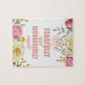 恐ろしく素晴らしく作られた聖書の詩 ジグソーパズル (横)