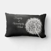 恐ろしく素晴らしく作られた聖書の詩 ランバークッション (裏面)