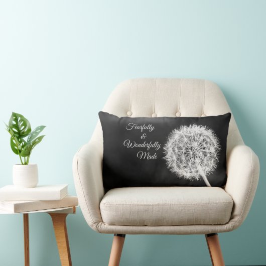 恐ろしく素晴らしく作られた聖書の詩 ランバークッション (椅子)