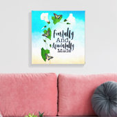 恐ろしく素晴らしく作られた詩篇139:14 キャンバスプリント (インサイチュ (リビング))