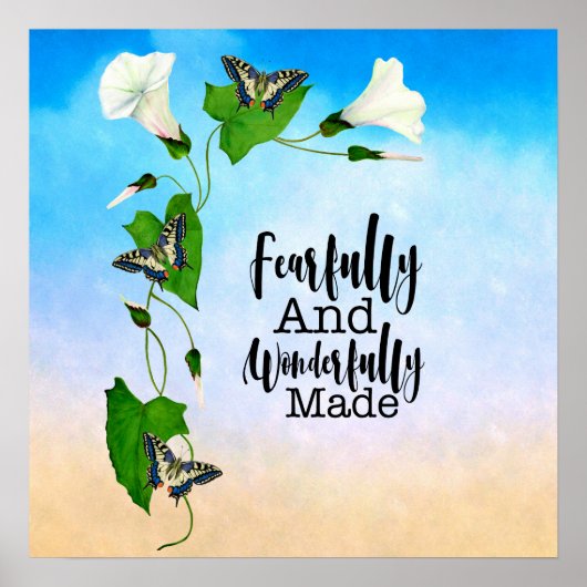 恐ろしく素晴らしく作られた詩篇139:14 ポスター (正面)