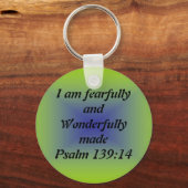 恐ろしく素晴らしく作られた キーホルダー (正面)