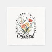 恐ろしく素晴らしく作られた スタンダードカクテルナプキン (正面)