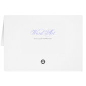 恐ろしく素晴らしく作られた – ピンク空白のカード (裏面横)