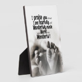 恐ろしく素晴らしく作られた フォトプラーク (側面)