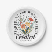 恐ろしく素晴らしく作られた ペーパープレート (正面)