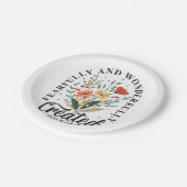 恐ろしく素晴らしく作られた ペーパープレート (アングル)