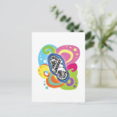 恐ろしく素晴らしく作られた！ ポストカード (スタンド正面)