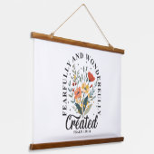 恐ろしく素晴らしく作られた 吊り下げ型タペストリー (傾斜あり)