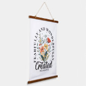 恐ろしく素晴らしく作られた 吊り下げ型タペストリー (傾斜あり)