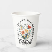 恐ろしく素晴らしく作られた 紙コップ (正面)