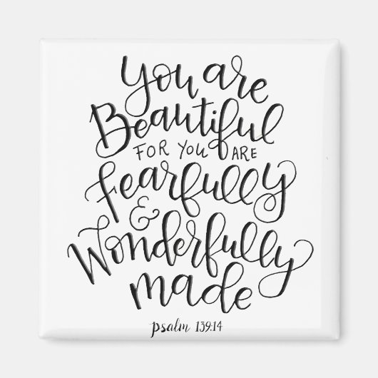 恐ろしく素晴らしく美しい マグネット (正面)