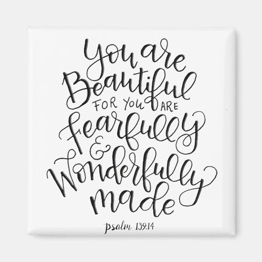 恐ろしく素晴らしく美しい マグネット (正面)
