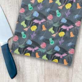 恐ろしく魅力的なハロウィーン、カスタマイズ可能 キッチンタオル