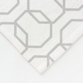 恐ろしく、素晴らしく作られたヴィンテージスタンプ フリースブランケット (角)