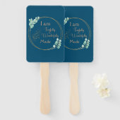 恐ろしく、素晴らしく作られた ハンドファン (正面&裏面)