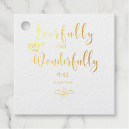 恐ろしく、素晴らしく作られた フェイバータグ