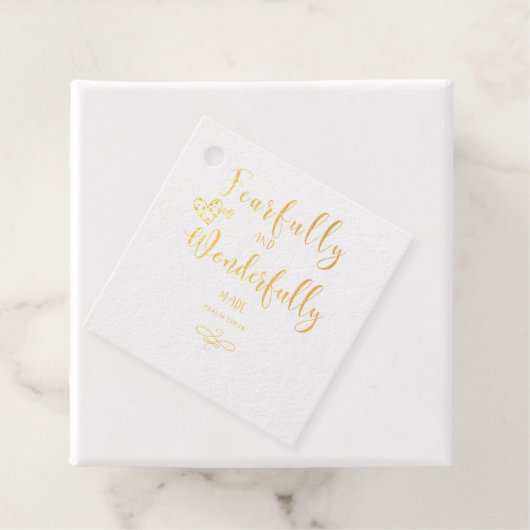 恐ろしく、素晴らしく作られた フェイバータグ (箱)