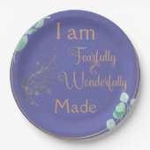 恐ろしく、素晴らしく作られた ペーパープレート (正面)