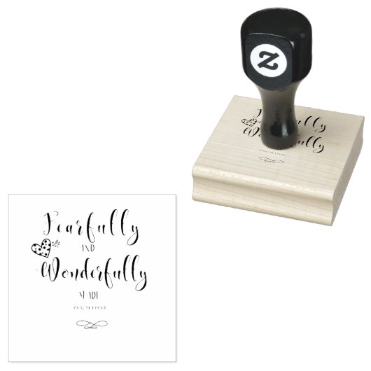 恐ろしく、素晴らしく作られた ラバースタンプ (押印)