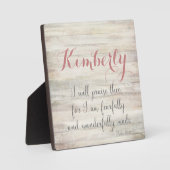 恐ろしく、素晴らしく作られた – Ps.139:14 フォトプラーク (正面)