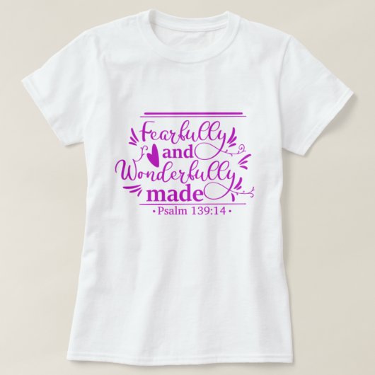 恐ろしく、素晴らしく作られた Tシャツ (デザイン正面)