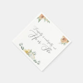 恐ろしく、素晴らしく性別がナプキンを明らかにする スタンダードカクテルナプキン (角)